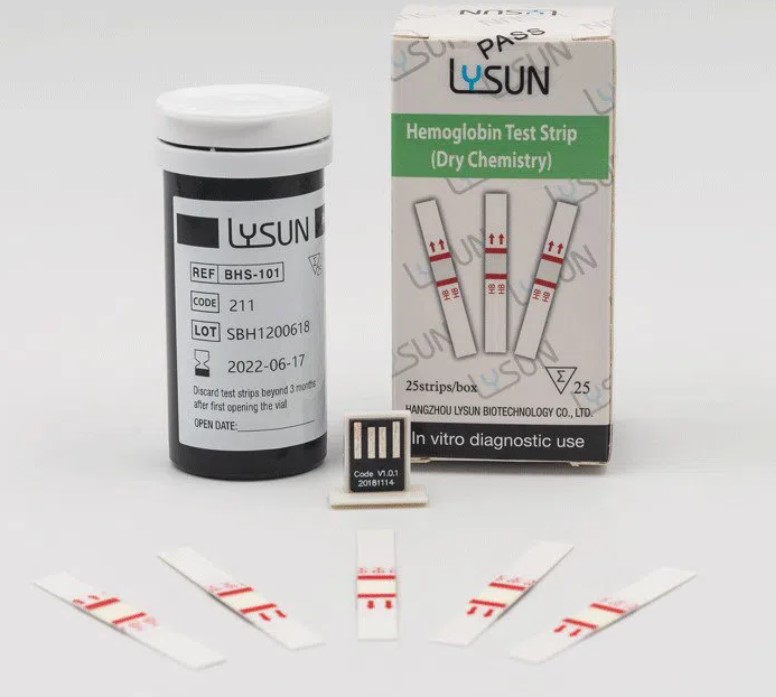 benzi-testare-hemoglobina-bhs-101-lysun-pentru-bhm-102-25-teste